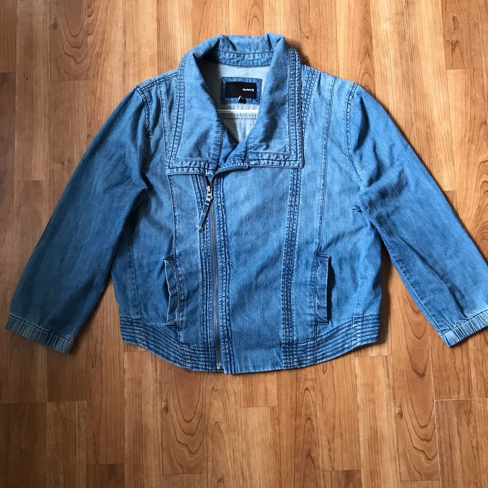 Hurley Denim Jacket Sz S